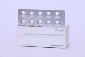 Doxylamine Succinate Pyridoxine HCI & Folic Acid Tablets