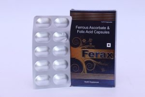 Ferrous Ascorbate & folic Acid caspules