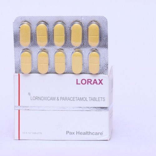 Lornoxicam & Paracetamol tablets