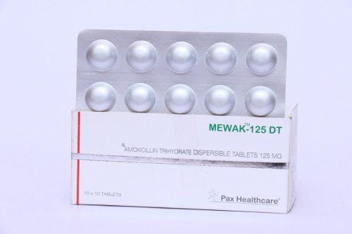 Amoxicillin trihydrate dispersible tablets