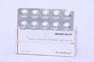 Amoxicillin trihydrate dispersible tablets