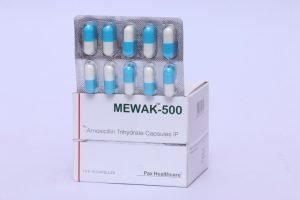 Amoxicillin Trihydrate Capsules IP 500mg