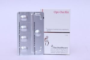 Combpack of Mfepristone & misoprostol Tablets