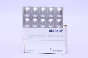 aceclofenac paracetamol serratiopeptidase tablets
