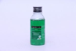 :TERBUTALINE SULPHATE + BROMHEXINE HYDRO CHLORIDE + GUAIPHENESIN + MENTHOL Syrup