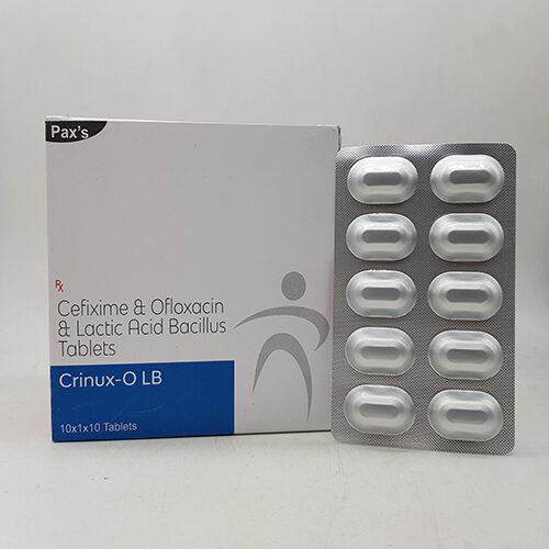 Cefixime & Ofloxacin & Lactic Acid Bacillus Tablets