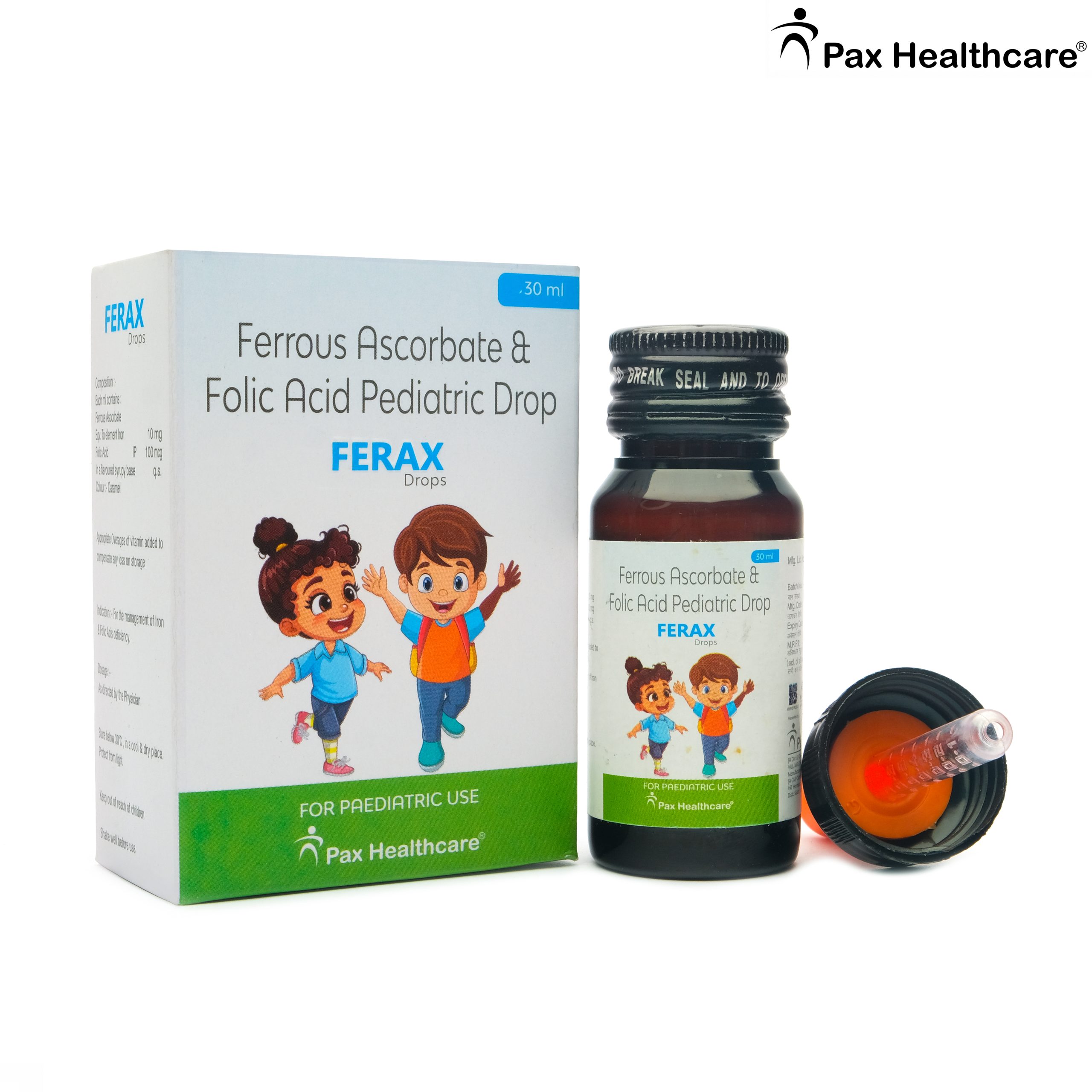  Ferrous Ascorbate & Folic Acid Paediatric Drops