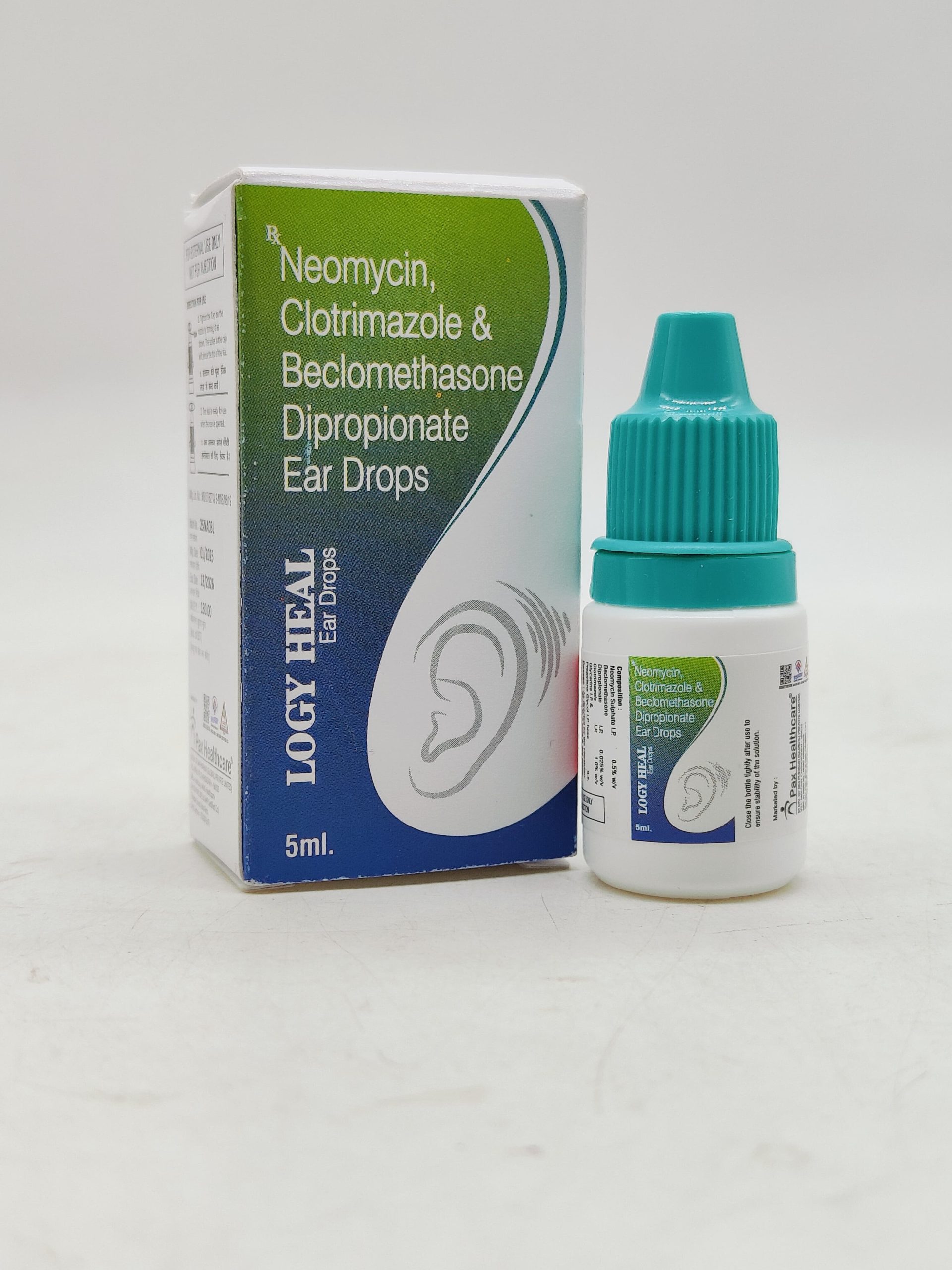 Neomycin, Clotrimazole & Beclomethasone Dipropionate Ear Drops
